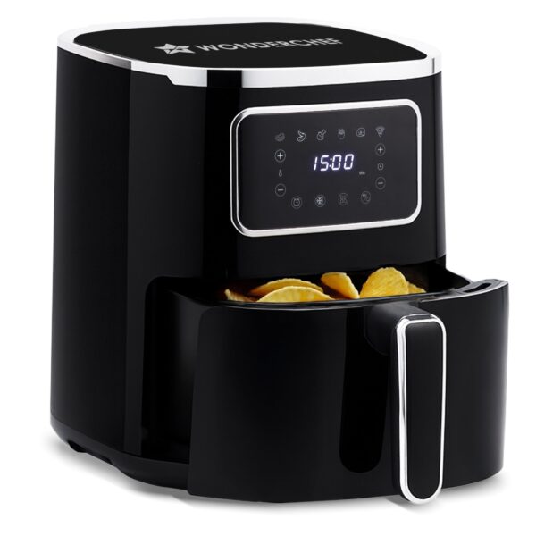 Platinum Digital Air Fryer | 5L | Rapid Air Technology | 7 Pre-Set Menu Options | Temperature and Time Control | Digital Interface | Chrome Finish | 2 Year Warranty