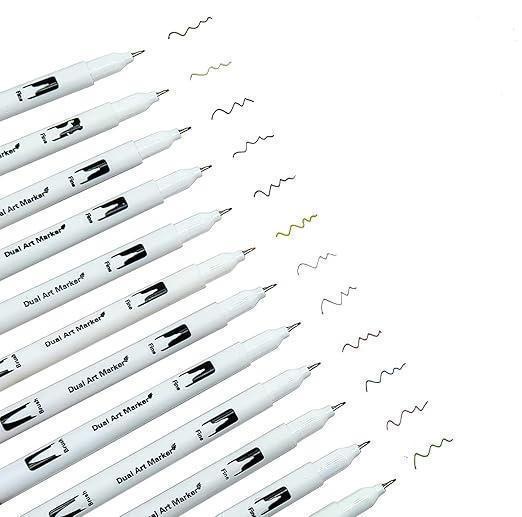 Dual Tip Brush Pen 24 Colour Set (24Dtbp) - Image 7