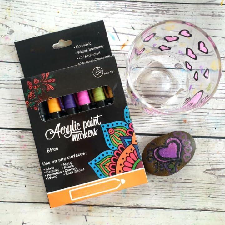 Acrylic Pen Marker 6Pcs Cm092C N298021 - Image 4