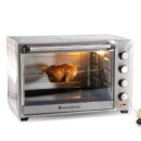 Wonderchef Renewed Oven Toaster Griller (OTG) - 48 Litres, Stainless Steel | with Rotisserie | Auto-shut off | Heat-resistant Tempered Glass | 6-stage heat selection | 1 Year Warranty