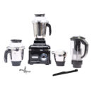 Sumo Black DLX Mixer Grinder with 4 Stainless Steel Jars, 1000 W in Black
