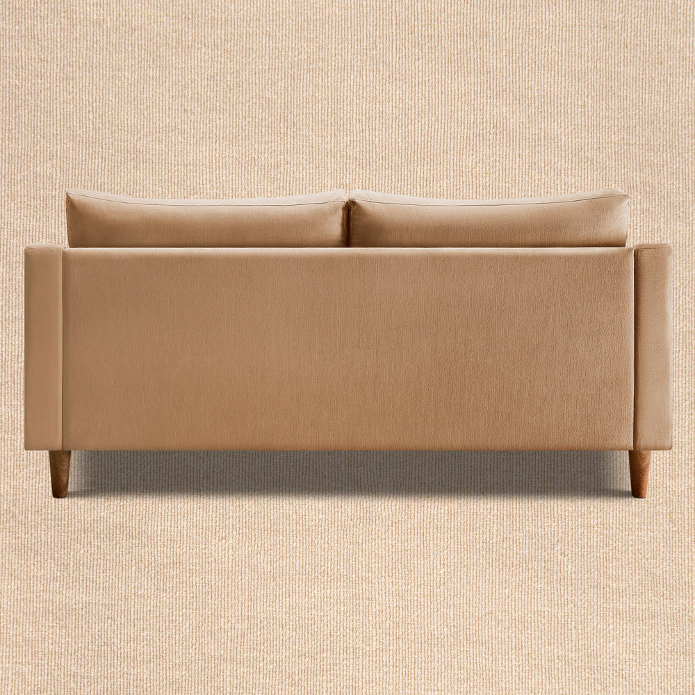 Ease Plus Beige Fabric 3 seater sofa - Image 7