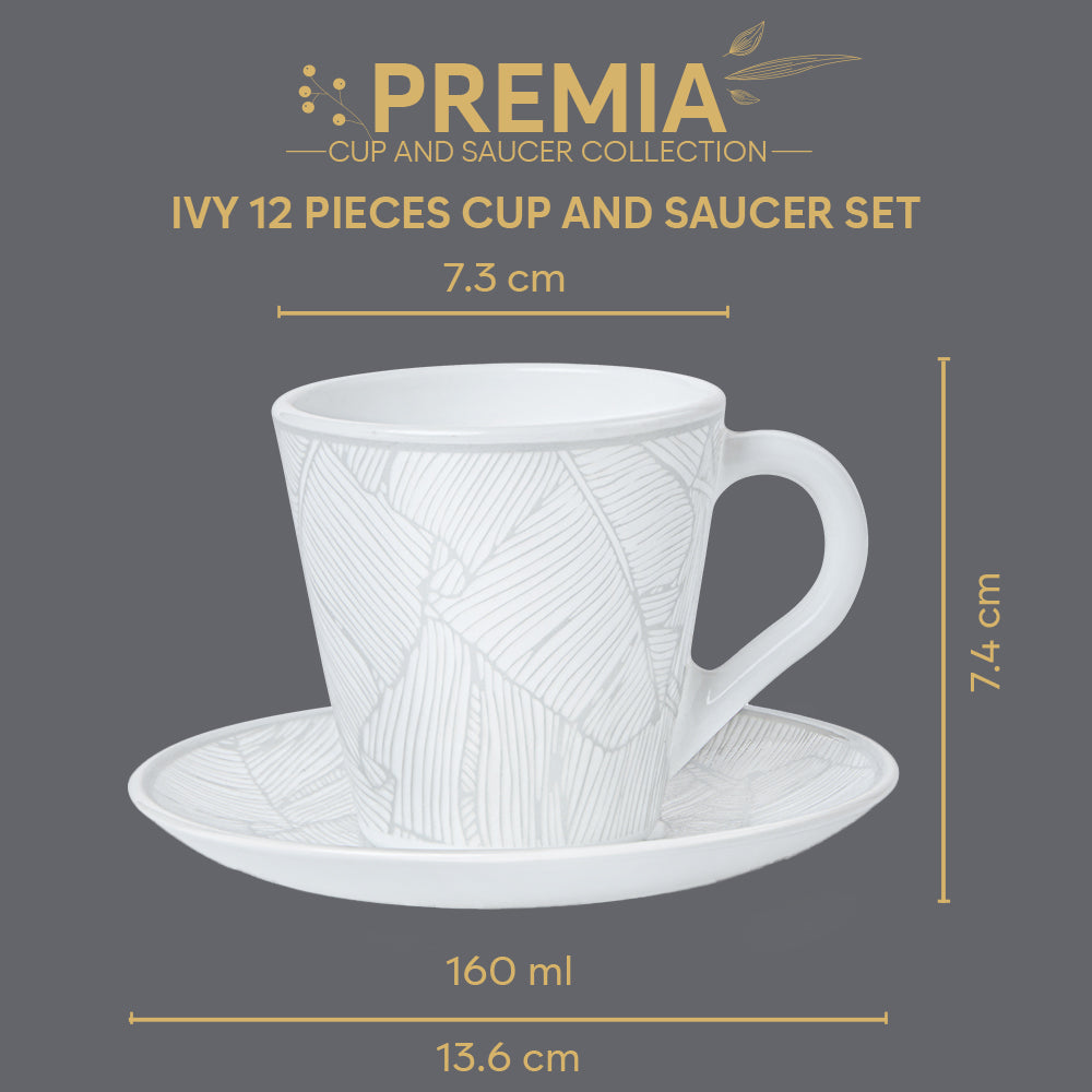 Larah Ivy Mug n Saucer Set - Image 3