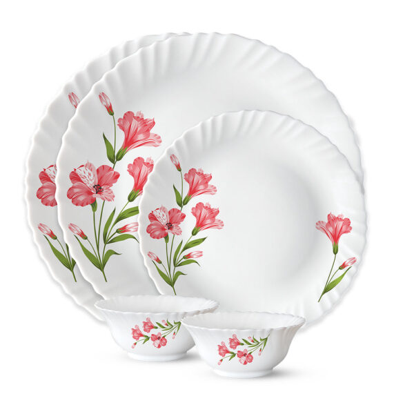 Larah Marina Peach Dinner Set 5 pc