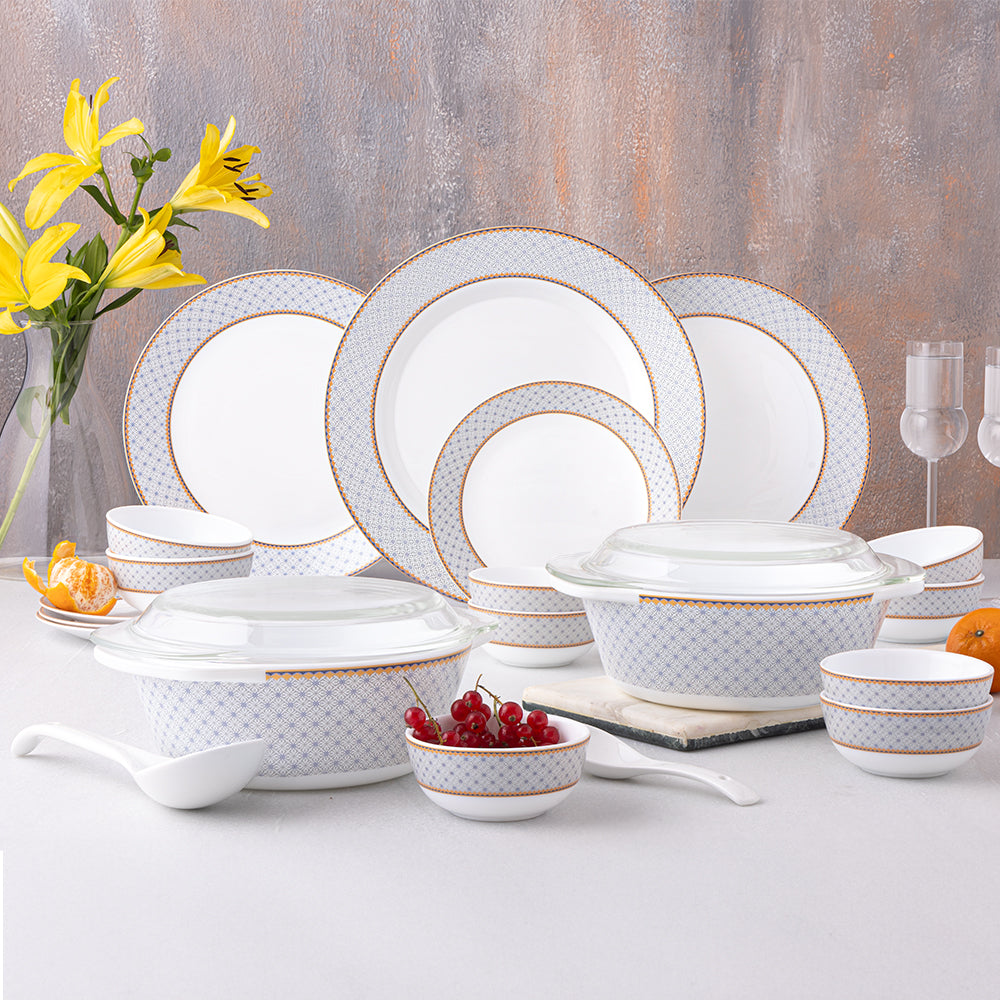 Larah Kosmia Dinner Set, 29 pc