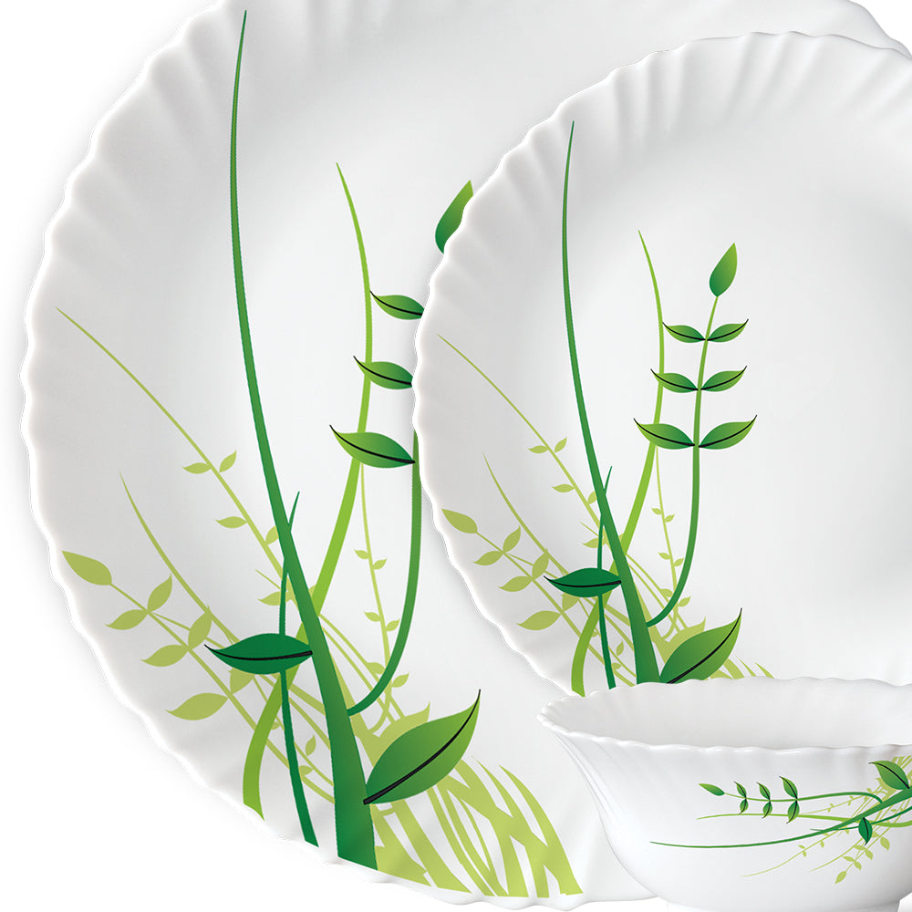 Larah Green Herbs Dinner Set, 13 pc - Image 3