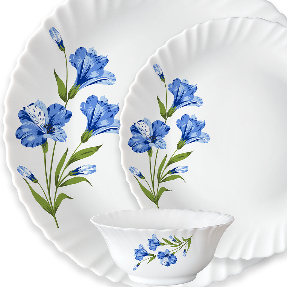 Larah Marina Blue Dinner Set 35 pc - Image 3