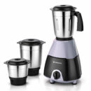 Vista Plus Mixer Grinder for Kitchen, 500W, 3 Multi-purpose Jars, Stainless-steel Blades for Masala, Chutney, Idli/Dosa Batter, Puree, Paste, 3-Speed Control, Pulse Function, 2-Yr Warranty