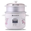 Regalia Electric Rice Cooker | 1.8 L, 700W | 2 Non-stick Bowls Serve 7-8 | Keep Warm Function | Uniform Cooking | Steam Veggies, Make Pulao, Khichdi, Momos | 2-Year Warranty