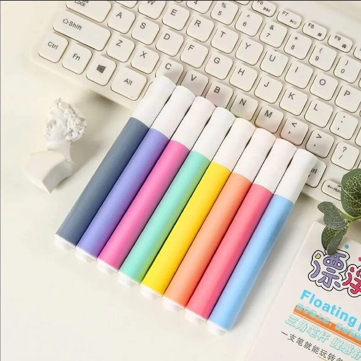 Colourful Floating pen - Pack of 8 pens - Image 4