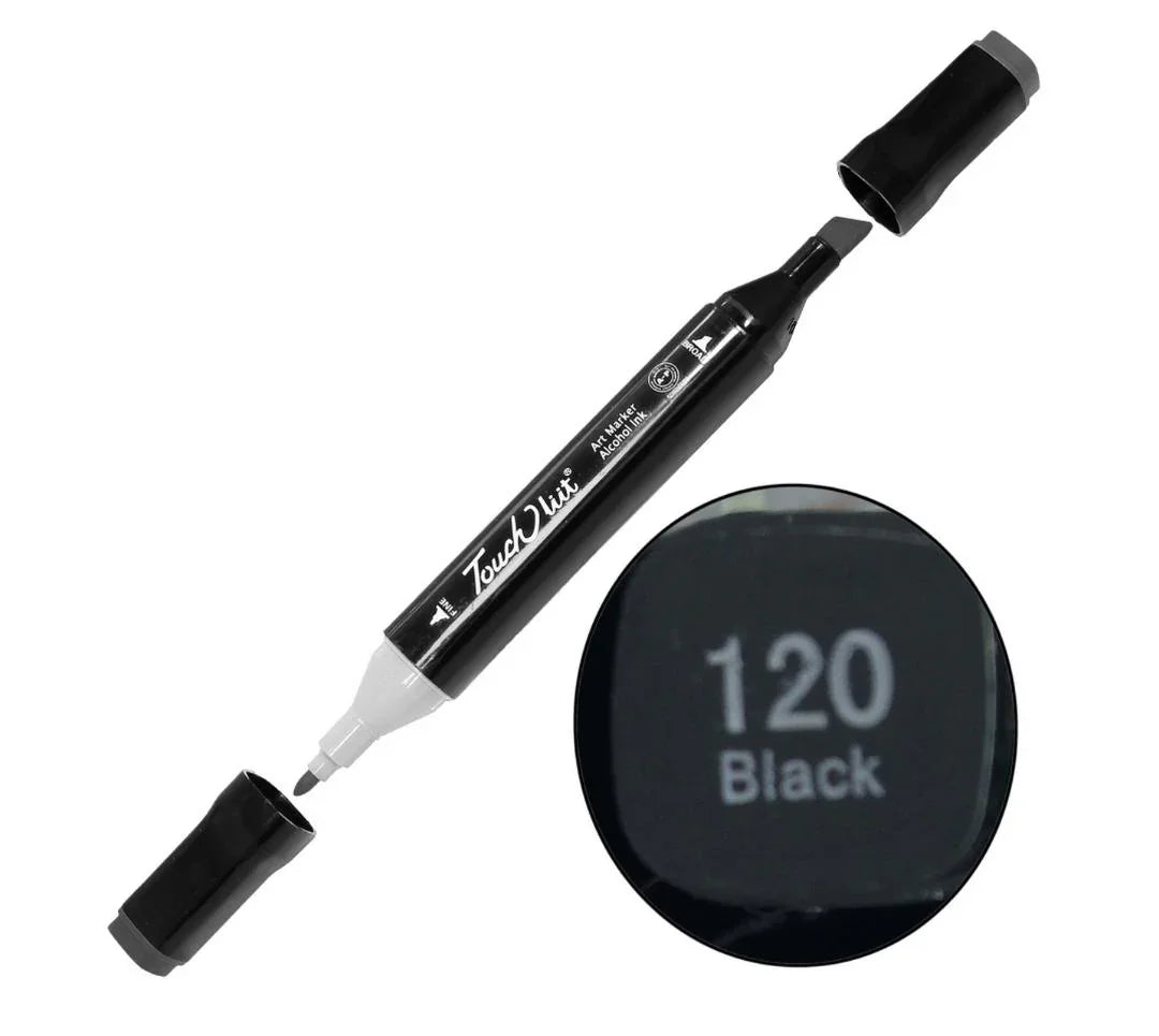 Touch Marker 2in1 Pen 120 Black TM-120