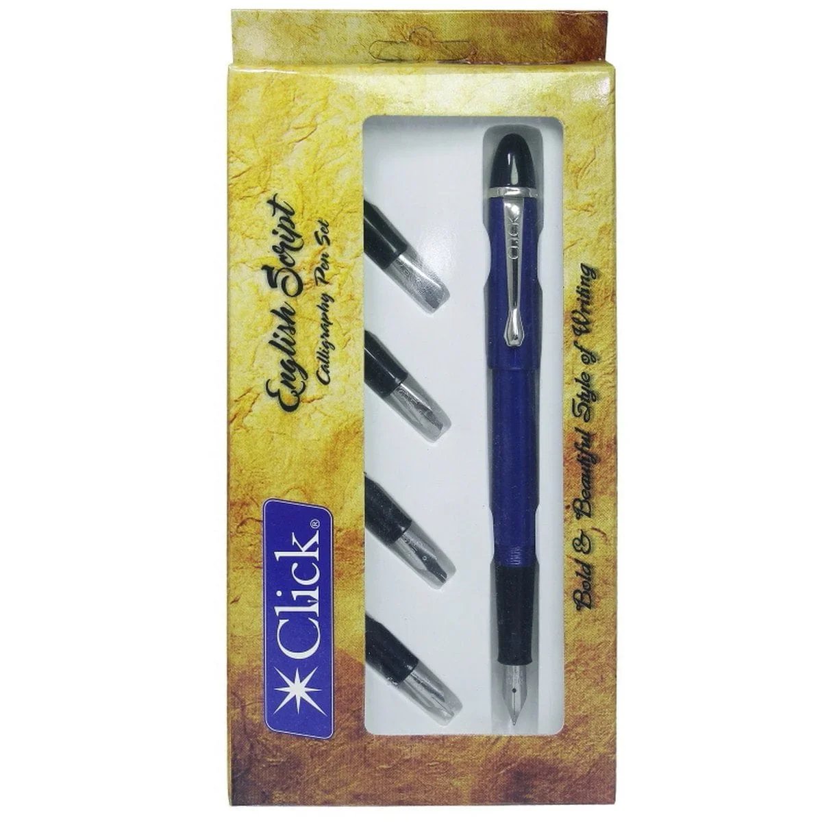 Calligraphy Click Set for English Script - Perfect for Beginners and Experts