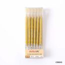 Fine Tip Gold Gel Pens for Writing & Crafting (12 Pack)