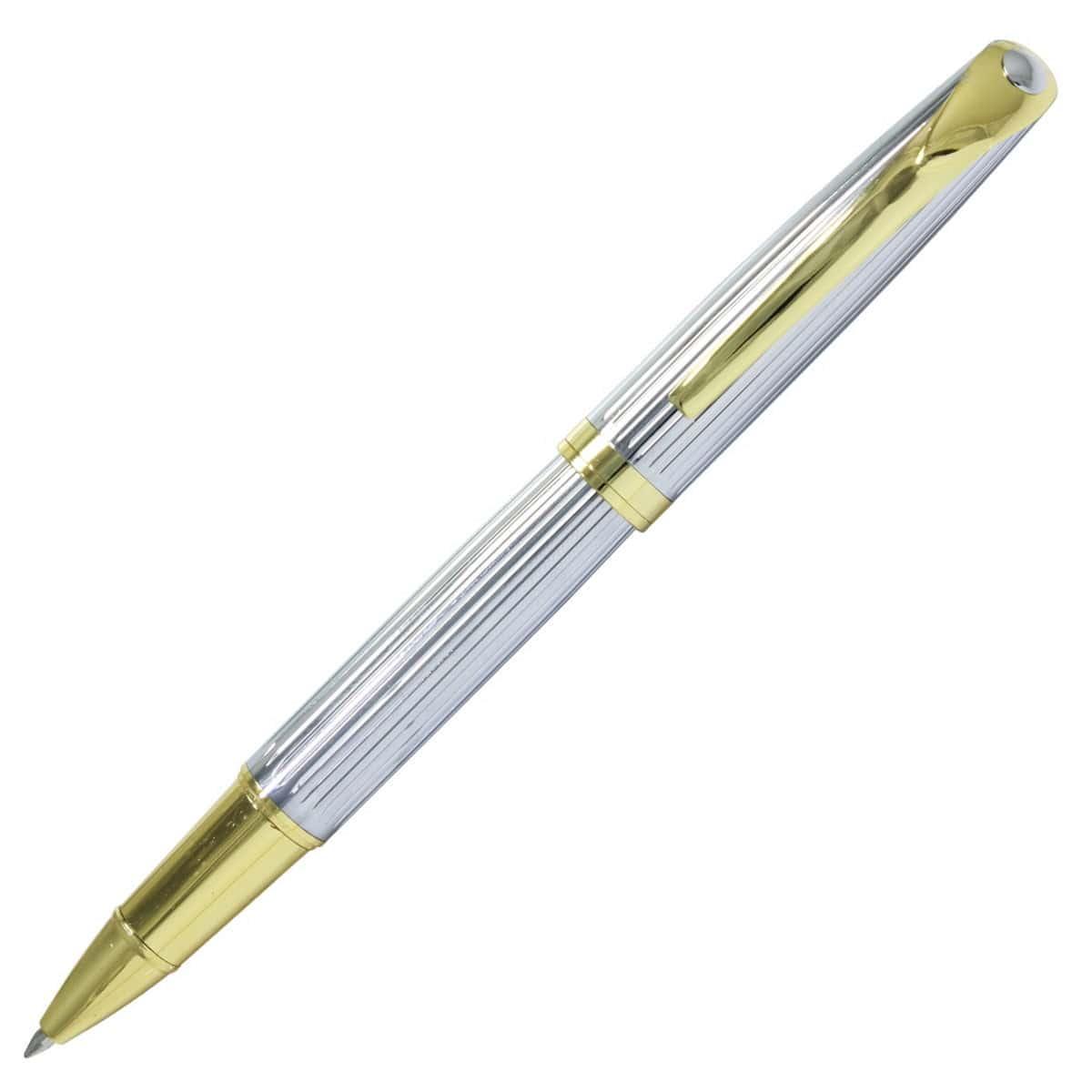 Roller Pen Silver Golden Clip - Image 3